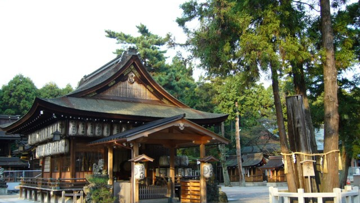 建部大社（滋賀）の風景