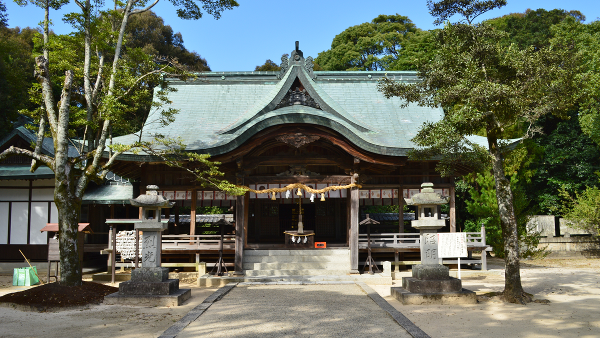 玉祖神社（山口）の風景