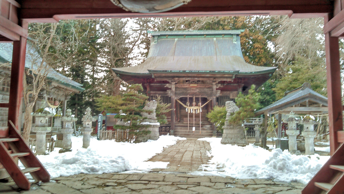 田村神社（福島）の風景