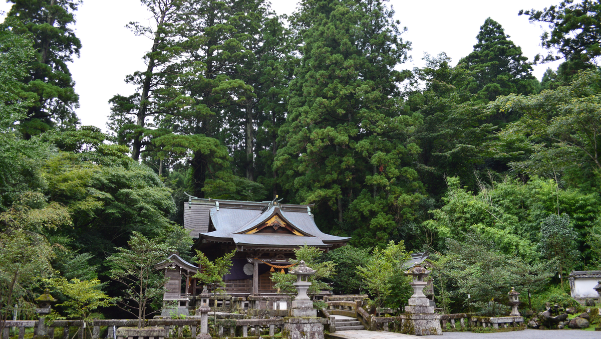 宇奈岐日女神社（大分）の風景