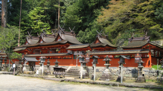 宇太水分神社（奈良）の風景