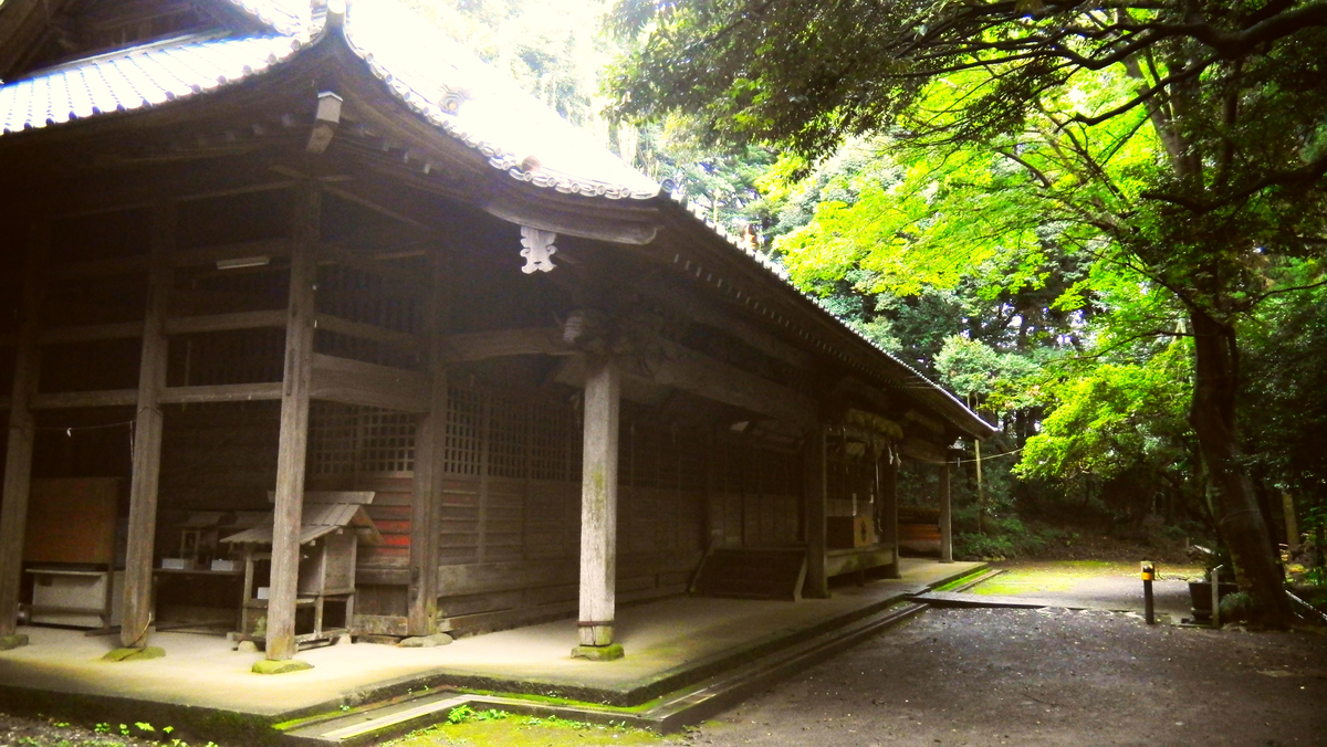 八菅神社（神奈川）の風景