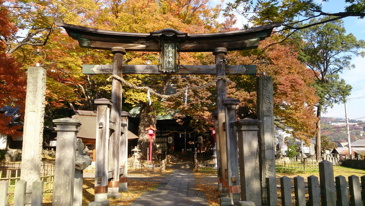 湯福神社（長野）の風景