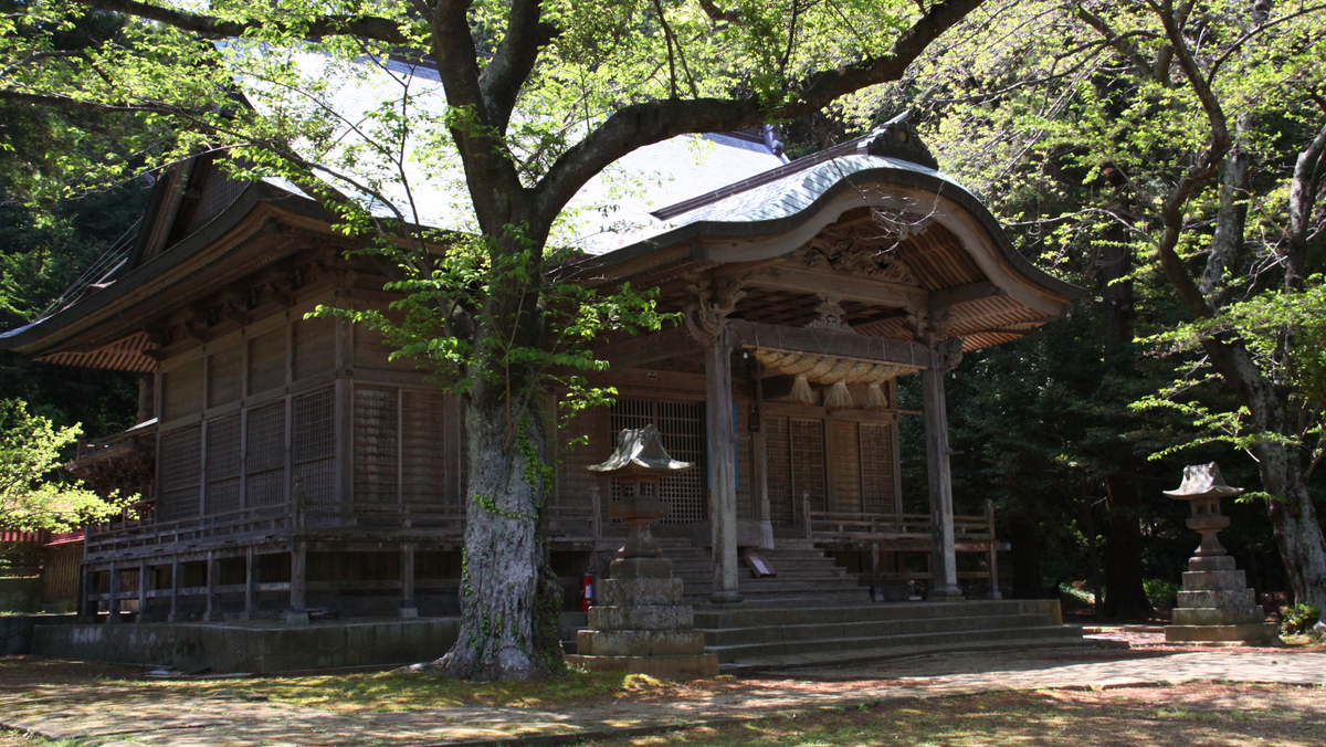 由良比女神社（島根）の風景